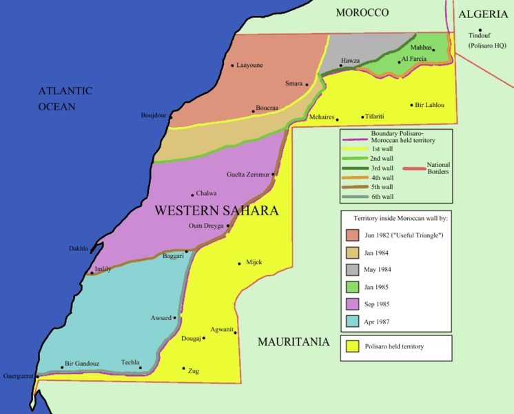 muros sahara occidental